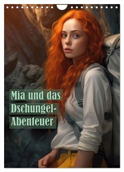 Mia und das Dschungel-Abenteuer (Wandkalender 2026 DIN A4 hoch), CALVENDO Monatskalender