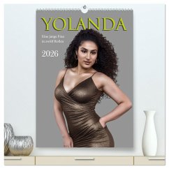 Cover Yolanda, eine junge Frau in zwölf Rollen (hochwertiger Premium Wandkalender 2026 DIN A2 hoch), Kunstdruck in Hochglanz