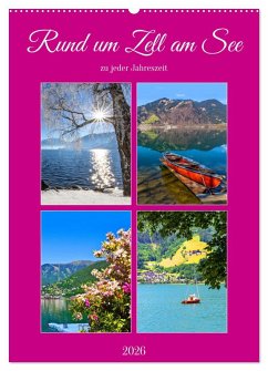 Cover Rund um Zell am See (Wandkalender 2026 DIN A2 hoch), CALVENDO Monatskalender