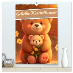 Cover Knuddelige Kuschelfreunde (hochwertiger Premium Wandkalender 2026 DIN A2 hoch), Kunstdruck in Hochglanz