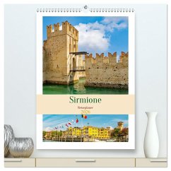 Cover Sirmione - Reiseplaner (hochwertiger Premium Wandkalender 2026 DIN A2 hoch), Kunstdruck in Hochglanz