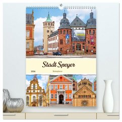 Stadt Speyer - Reiseplaner (hochwertiger Premium Wandkalender 2026 DIN A2 hoch), Kunstdruck in Hochglanz Cover Stadt Speyer - Reiseplaner (hochwertiger Premium Wandkalender 2026 DIN A2 hoch), Kunstdruck in Hochglanz