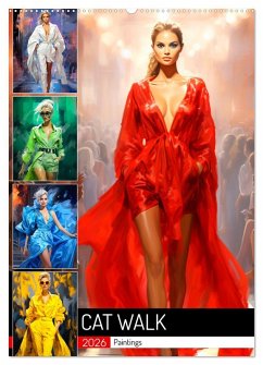 Cat Walk. Paintings (Wandkalender 2026 DIN A2 hoch), CALVENDO Monatskalender Cover Cat Walk. Paintings (Wandkalender 2026 DIN A2 hoch), CALVENDO Monatskalender