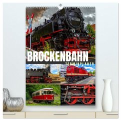 Brockenbahn - Terminplaner (hochwertiger Premium Wandkalender 2026 DIN A2 hoch), Kunstdruck in Hochglanz Brockenbahn - Terminplaner (hochwertiger Premium Wandkalender 2026 DIN A2 hoch), Kunstdruck in Hochglanz