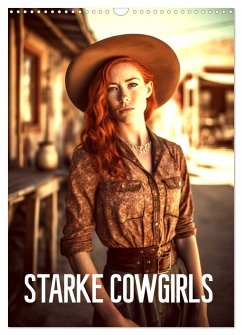 Cover Starke Cowgirls (Wandkalender 2026 DIN A3 hoch), CALVENDO Monatskalender