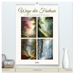 Cover Wege der Fantasie (hochwertiger Premium Wandkalender 2026 DIN A2 hoch), Kunstdruck in Hochglanz