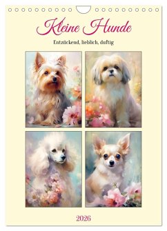 Kleine Hunde. Entzückend, lieblich, duftig (Wandkalender 2026 DIN A4 hoch), CALVENDO Monatskalender Kleine Hunde. Entzückend, lieblich, duftig (Wandkalender 2026 DIN A4 hoch), CALVENDO Monatskalender