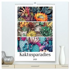 Kaktusparadies (hochwertiger Premium Wandkalender 2026 DIN A2 hoch), Kunstdruck in Hochglanz Cover Kaktusparadies (hochwertiger Premium Wandkalender 2026 DIN A2 hoch), Kunstdruck in Hochglanz