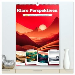 Klare Perspektiven (hochwertiger Premium Wandkalender 2026 DIN A2 hoch), Kunstdruck in Hochglanz Klare Perspektiven (hochwertiger Premium Wandkalender 2026 DIN A2 hoch), Kunstdruck in Hochglanz