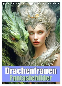 Drachenfrauen - Fantasiebilder (Wandkalender 2026 DIN A4 hoch), CALVENDO Monatskalender
