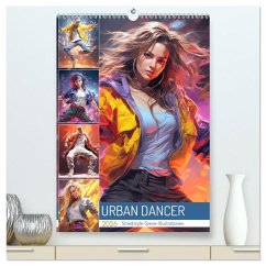 Cover Urban Dancer. Streetstyle-Szene-Illustrationen (hochwertiger Premium Wandkalender 2026 DIN A2 hoch), Kunstdruck in Hochglanz