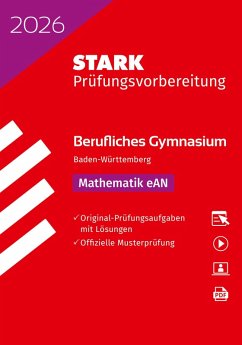 Cover STARK Mathematik eAN - Abitur Berufliches Gymnasium 2026 BW - Prüfungsvorbereitung