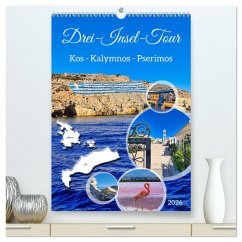 Cover Drei-Insel-Tour (hochwertiger Premium Wandkalender 2026 DIN A2 hoch), Kunstdruck in Hochglanz