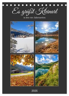 Es grüßt Kleinarl (Tischkalender 2026 DIN A5 hoch), CALVENDO Monatskalender