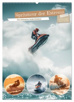 Cover Spritztour der Extreme (Wandkalender 2026 DIN A2 hoch), CALVENDO Monatskalender