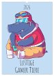 Lustige Gamer Tiere (Wandkalender 2026... - Bild 1