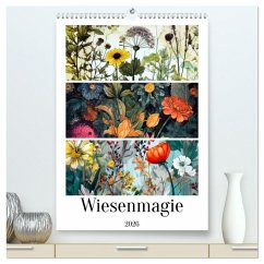 Cover Wiesenmagie (hochwertiger Premium Wandkalender 2026 DIN A2 hoch), Kunstdruck in Hochglanz