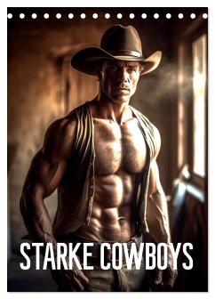 Cover Starke Cowboys (Tischkalender 2026 DIN A5 hoch), CALVENDO Monatskalender