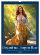 Elegant mit langem Haar (Wandkalender... - Bild 1