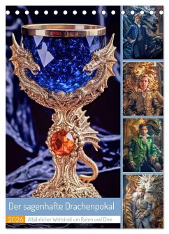 Cover Der sagenhafte Drachenpokal (Tischkalender 2026 DIN A5 hoch), CALVENDO Monatskalender