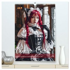 Cover Anime-Girls - Japanische Kawaii-Schönheiten im Anime-Stil (hochwertiger Premium Wandkalender 2026 DIN A2 hoch), Kunstdruck in Hochglanz