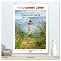 Cover Interessante Zitate (hochwertiger Premium Wandkalender 2026 DIN A2 hoch), Kunstdruck in Hochglanz