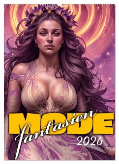 Cover Modefantasien (Wandkalender 2026 DIN A2 hoch), CALVENDO Monatskalender