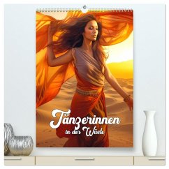 Tänzerinnen in der Wüste (hochwertiger Premium Wandkalender 2026 DIN A2 hoch), Kunstdruck in Hochglanz