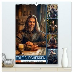 Cover Edle Burgherren (hochwertiger Premium Wandkalender 2026 DIN A2 hoch), Kunstdruck in Hochglanz