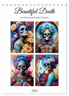 Cover Beautiful Death (Tischkalender 2026 DIN A5 hoch), CALVENDO Monatskalender