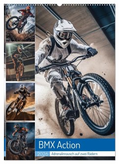 Cover BMX Action (Wandkalender 2026 DIN A2 hoch), CALVENDO Monatskalender