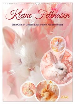 Kleine Fellnasen (Wandkalender 2026 DIN A3 hoch), CALVENDO Monatskalender