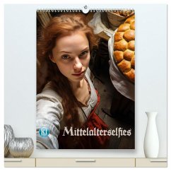 Cover Mittelalterselfies (hochwertiger Premium Wandkalender 2026 DIN A2 hoch), Kunstdruck in Hochglanz