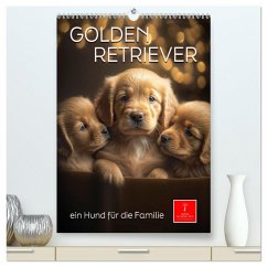 Golden Retriever - ein Hund für die Familie (hochwertiger Premium Wandkalender 2026 DIN A2 hoch), Kunstdruck in Hochglanz Golden Retriever - ein Hund für die Familie (hochwertiger Premium Wandkalender 2026 DIN A2 hoch), Kunstdruck in Hochglanz