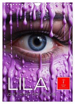 Cover Lila, die Farbe der Mystik (Wandkalender 2026 DIN A4 hoch), CALVENDO Monatskalender