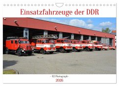 Einsatzfahrzeuge der DDR (Wandkalender 2026 DIN A4 quer), CALVENDO Monatskalender