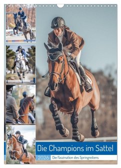 Cover Die Champions im Sattel (Wandkalender 2026 DIN A3 hoch), CALVENDO Monatskalender