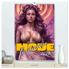 Cover Modefantasien (hochwertiger Premium Wandkalender 2026 DIN A2 hoch), Kunstdruck in Hochglanz