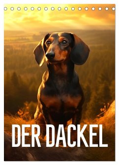 Der Dackel (Tischkalender 2026 DIN A5 hoch), CALVENDO Monatskalender Der Dackel (Tischkalender 2026 DIN A5 hoch), CALVENDO Monatskalender