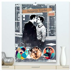 Cover Schwule Liebe (hochwertiger Premium Wandkalender 2026 DIN A2 hoch), Kunstdruck in Hochglanz