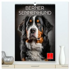 Berner Sennenhund - gutmütig und treu (hochwertiger Premium Wandkalender 2026 DIN A2 hoch), Kunstdruck in Hochglanz Berner Sennenhund - gutmütig und treu (hochwertiger Premium Wandkalender 2026 DIN A2 hoch), Kunstdruck in Hochglanz