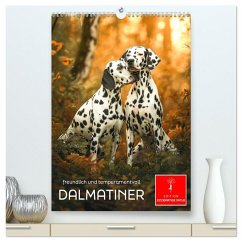 Dalmatiner - freundlich und temperamentvoll (hochwertiger Premium Wandkalender 2026 DIN A2 hoch), Kunstdruck in Hochglanz