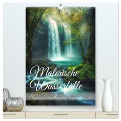 Malerische Wasserfälle (hochwertiger Premium Wandkalender 2026 DIN A2 hoch), Kunstdruck in Hochglanz Malerische Wasserfälle (hochwertiger Premium Wandkalender 2026 DIN A2 hoch), Kunstdruck in Hochglanz