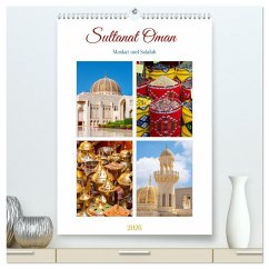 Cover Sultanat Oman - Maskat und Salalah (hochwertiger Premium Wandkalender 2026 DIN A2 hoch), Kunstdruck in Hochglanz