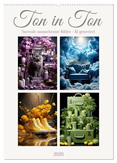 Ton in Ton (Wandkalender 2026 DIN A2 hoch), CALVENDO Monatskalender