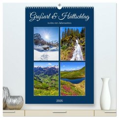 Großarl & Hüttschlag (hochwertiger Premium Wandkalender 2026 DIN A2 hoch), Kunstdruck in Hochglanz