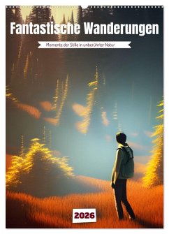Fantastische Wanderungen (Wandkalender 2026 DIN A2 hoch), CALVENDO Monatskalender