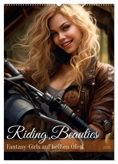 Cover Riding Beauties (Wandkalender 2026 DIN A2 hoch), CALVENDO Monatskalender