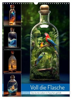 Cover Voll die Flasche (Wandkalender 2026 DIN A3 hoch), CALVENDO Monatskalender