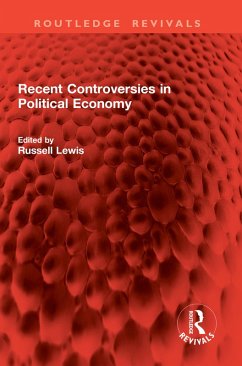 Cover Recent Controversies in Political Economy (eBook, ePUB)